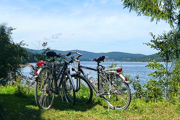 Mit dem Rad rund um den Schluchsee